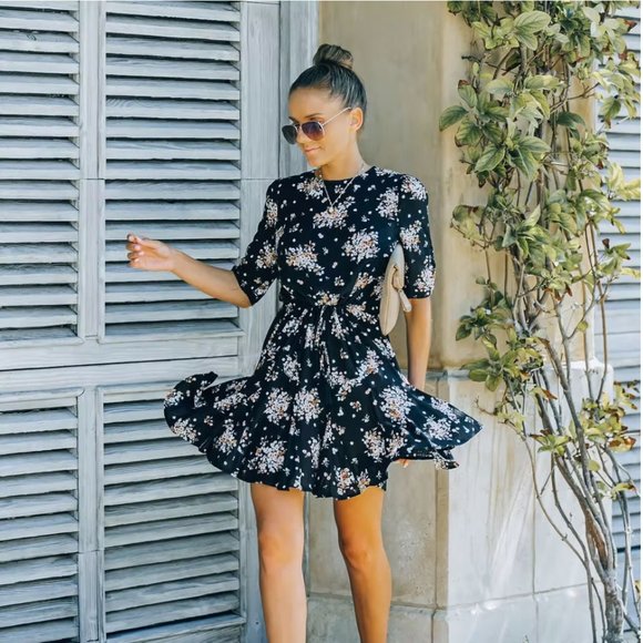 Vici Yolo Drawstring Dress - Picture 1 of 9